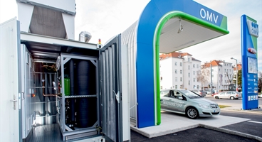 H2 fuelling station OMV Vienna Austria