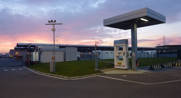 Hydrogen fuelling station -ATM in Milano, Italy